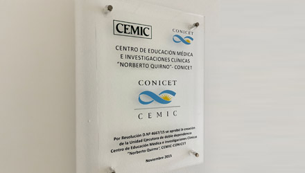 Reconocimiento del CONICET al CEMIC como Unidad Ejecutora